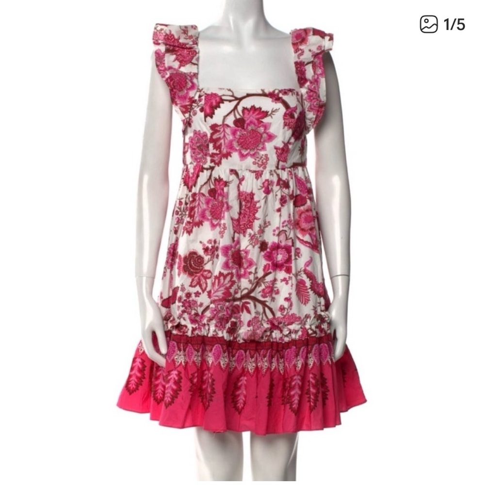 Cara Cara Pink and White Floral Dress